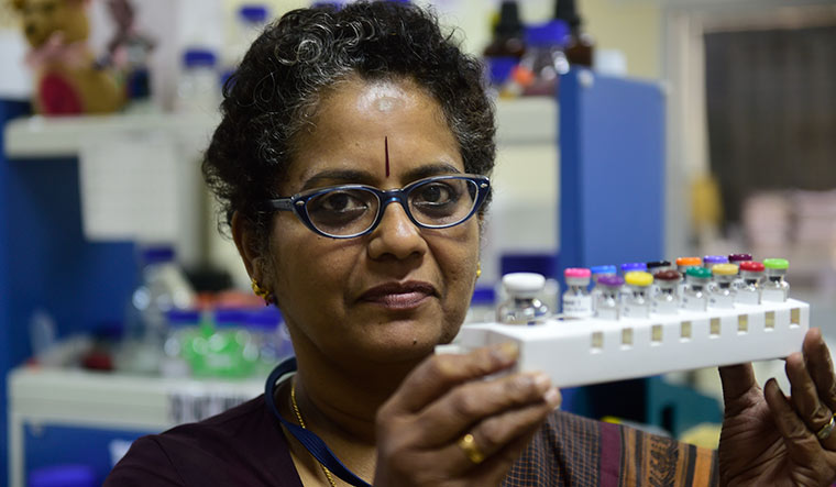Dr Maya Nandkumar, scientist and head, department of microbial technology.