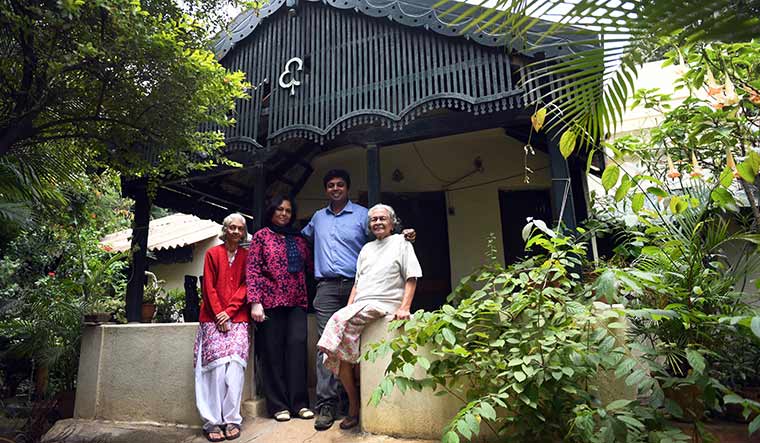Bound together: (from right) shirley davis with grandson, sean lawrence, daughter judy lawrence and sister mabel scolt | Bhanu Prakash Chandra