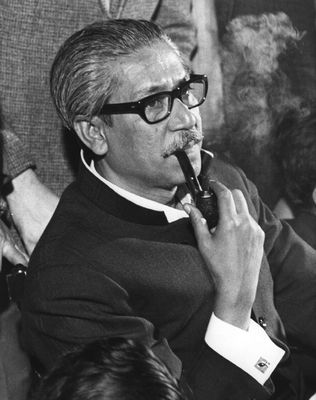Dawn of death: Sheikh Mujibur Rahman, the first president of Bangladesh, was killed in a military coup in 1975 | Getty Images