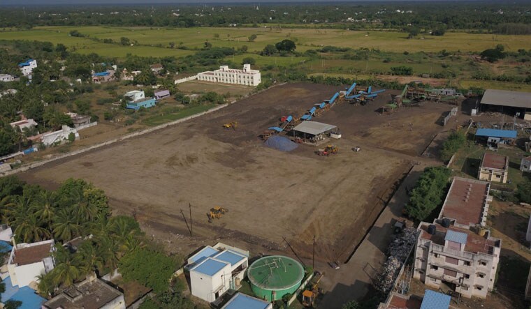 Mission reclamation: The Karikulam dumping yard in Kumbakonam, which was retrieved using biomining technique  