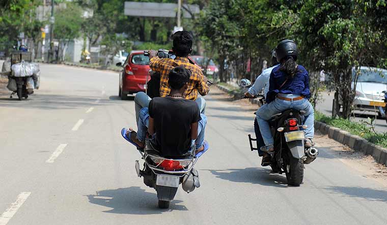 Bengaluru is going all out to thwart bikers from racing, performing wheelies on roads - The Week