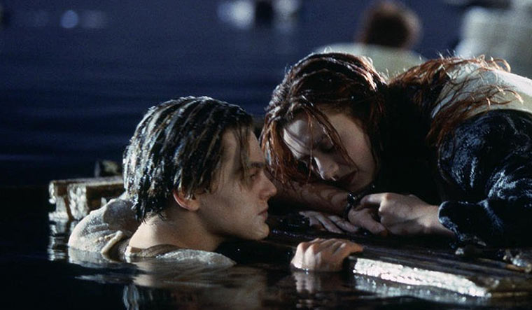 A still from James Cameron’s Titanic.
