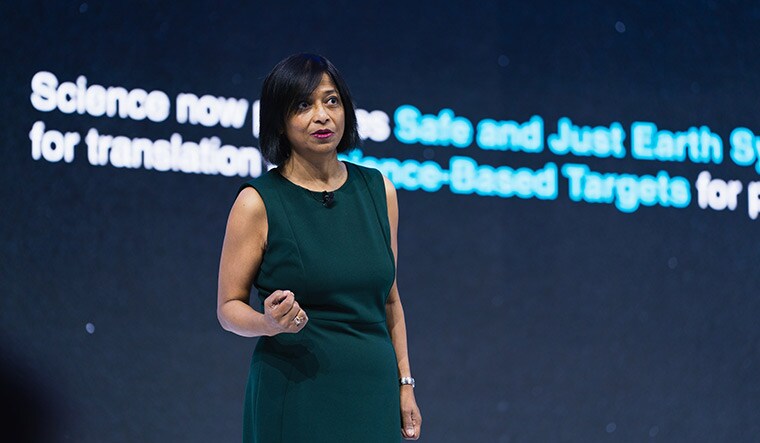 For the future generations: Joyeeta Gupta at the World Economic Forum Annual Meeting 2023 in Davos-Klosters, Switzerland | Courtesey World Economic Forum
