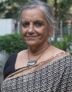 Agnes, a pioneer of the women’s movement in India, focuses on gender and law reforms. She is the cofounder of Majlis, a legal and cultural resource centre.