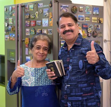 Home and away: Kumar with his wife Geetha | Bhanu Prakash Chandra
