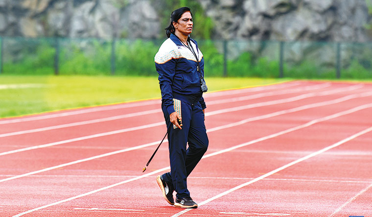 P.T. Usha in track