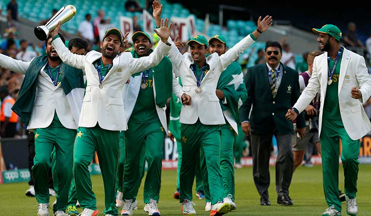 Moving forward: The ICC has brought back the Champions Trophy, the latest edition of which Pakistan won in 2017 | Reuters