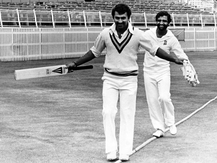 Family matters: Vishwanath (in the back) with Gavaskar during the 1979 tour of England | Getty Images
