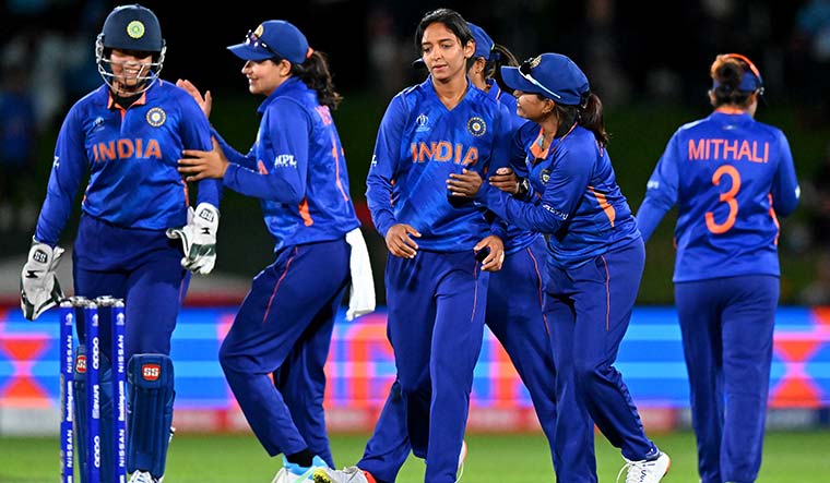 Women and the blues: The Indian women’s team during the ODI World Cup in March | Getty Images