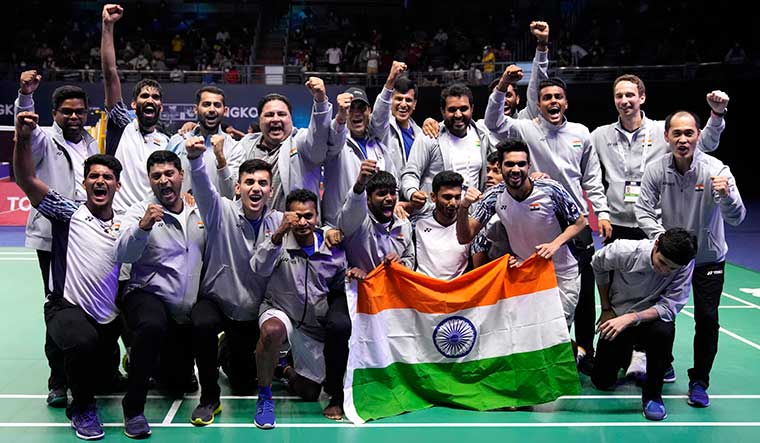 No ‘I’ in team: The Indian contingent after the final | AP