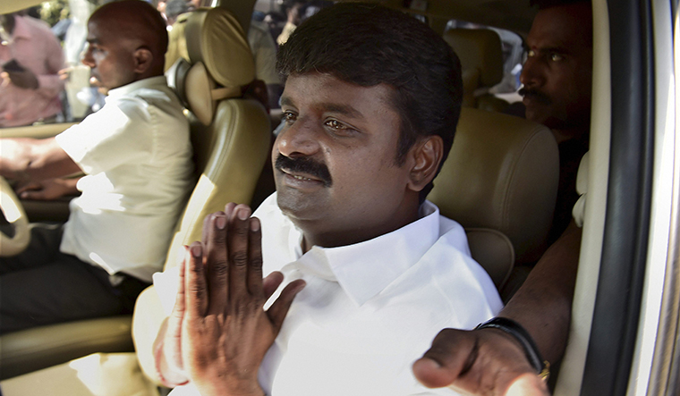 Noted absence: Tamil Nadu Health Minister C. Vijayabaskar was nowhere to be seen when WHO representatives visited Tamil Nadu to discuss the government’s Covid-19 measures