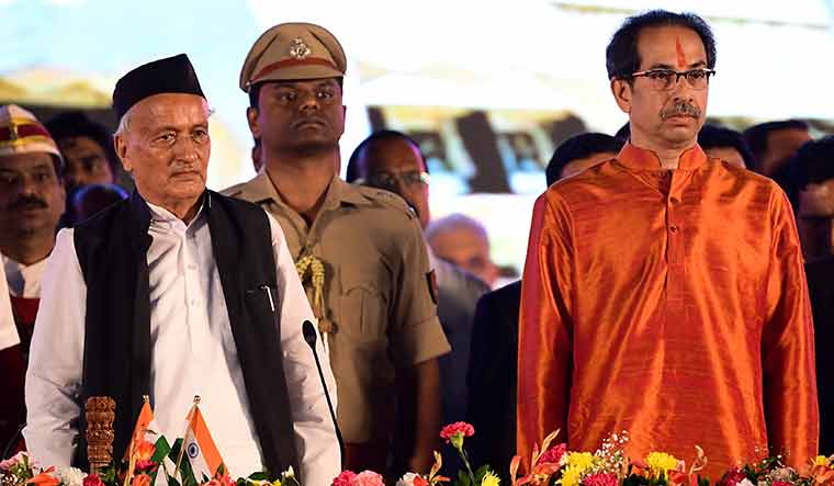 Hard times: Bhagat Singh Koshyari and Uddhav Thackeray | Amey Mansabdar