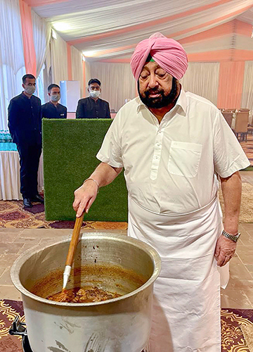 What’s cooking?: Captain Amarinder Singh | PTI