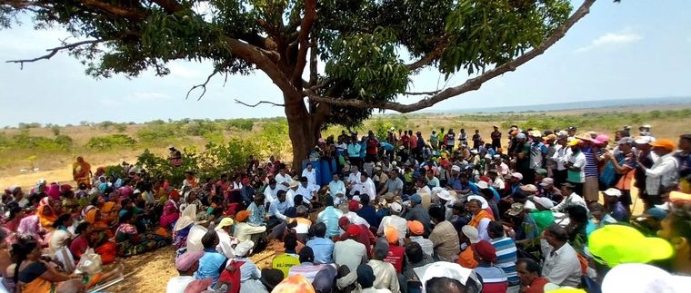 For their land: Protests by villagers against the RRPCL oil refinery complex in Barsu | Mahesh Shivalkar