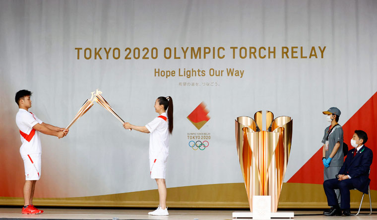 Olympics Tokyo Torch Relay