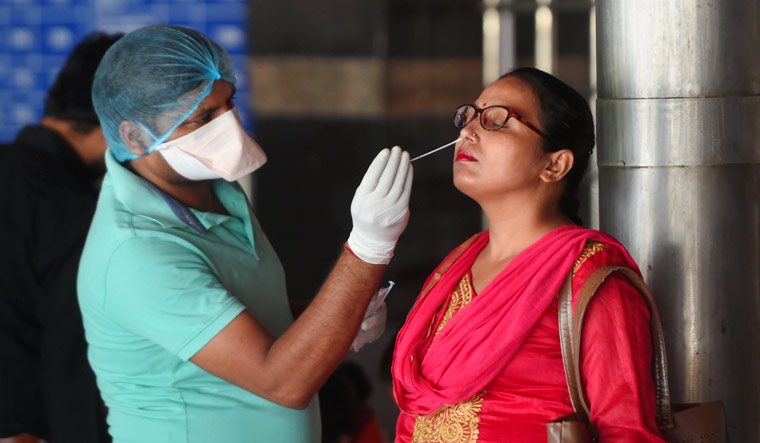 The city's infection tally has now risen to 18,68,550 while the death toll stood at 26,160 | Representative image / PTI