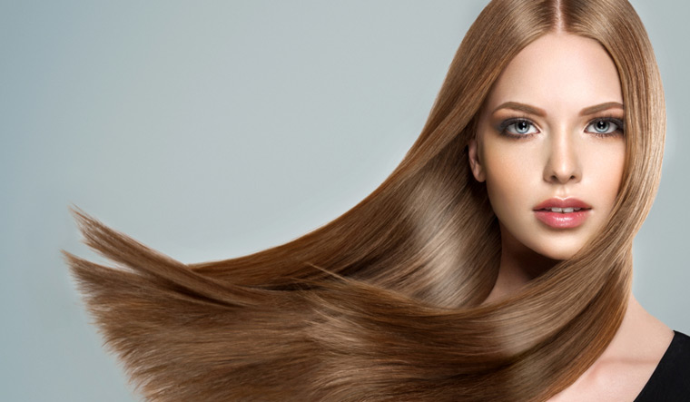 Smooth-hairstyle-shiny-brown-straight-long-hair-straightening-model-girl-har-treatment-care-spa-procedures-shut