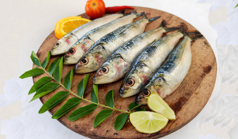 sardine-Indian-sardine-fish-decorated-with-curry-leaves-seafood-shut
