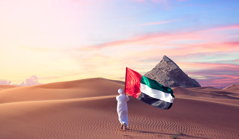 UAE-flag-desert-flag-UAE-Emirate-shut