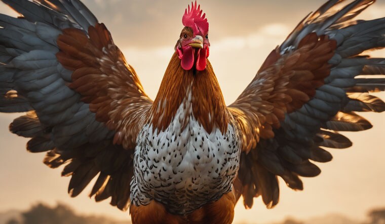 cock-chicken-wings-feathers-ai-gen
