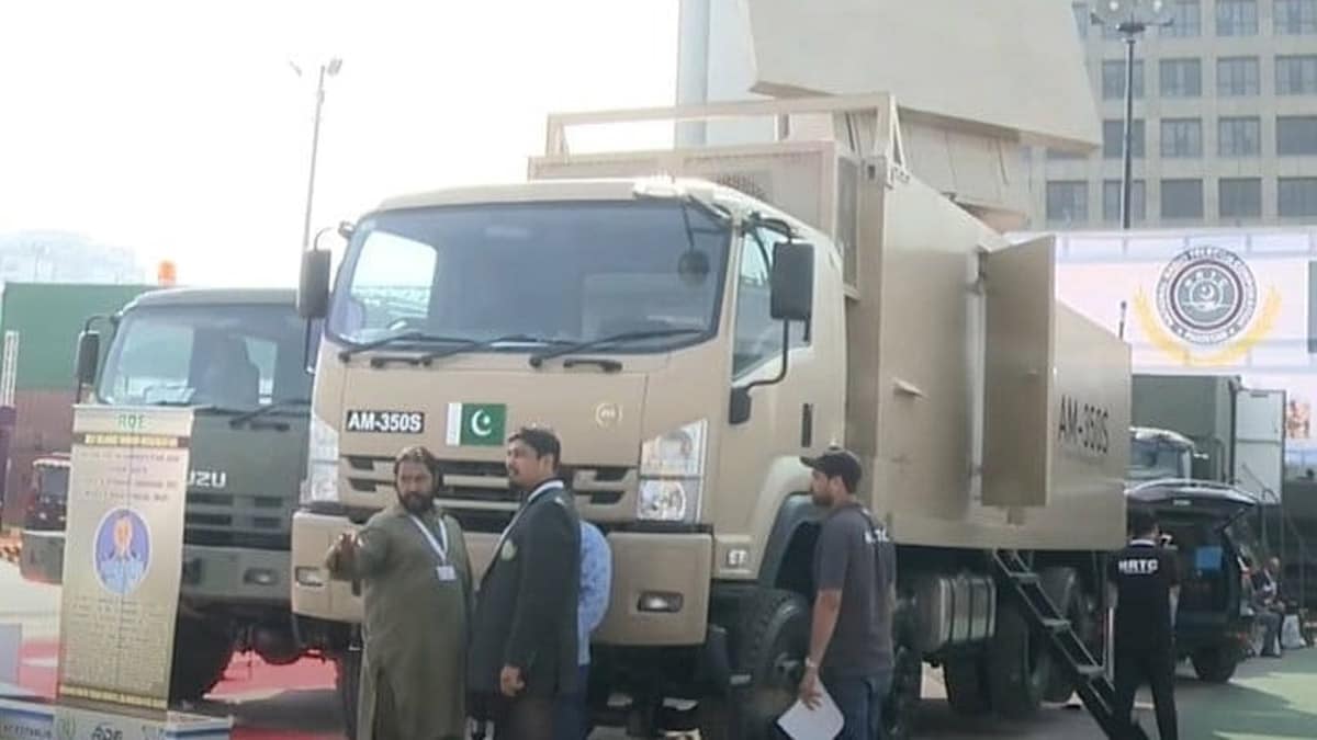 Pakistan Mosin Ratar Pakistan unveils 'game-changer' AM350S radar system. Is this a ...
