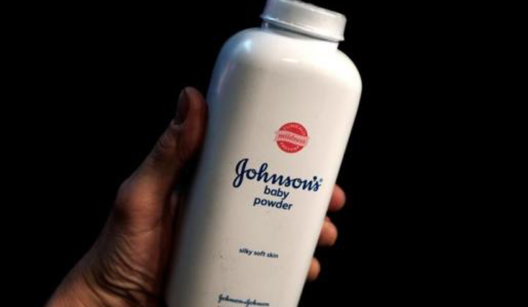 [File] A bottle of Johnson and Johnson Baby Powder | Reuters