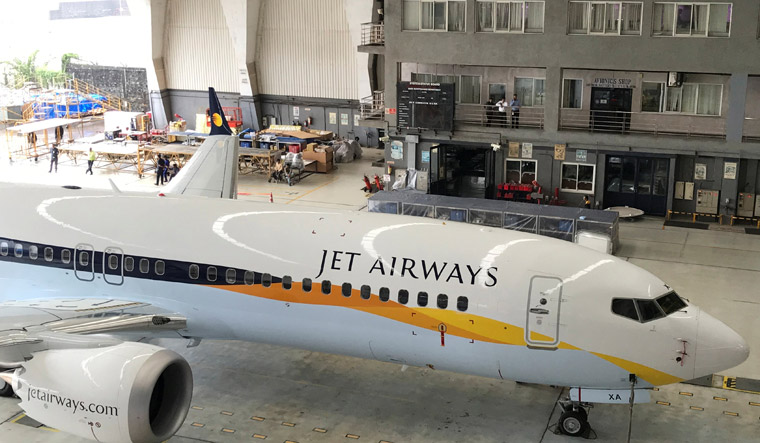 Jet Airways hangar Reuters