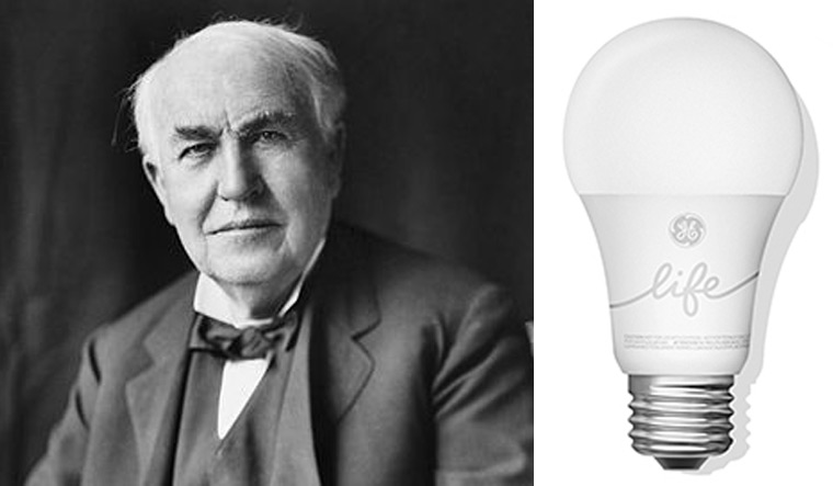 GE whose founder invented the lightbulb sells lighting division