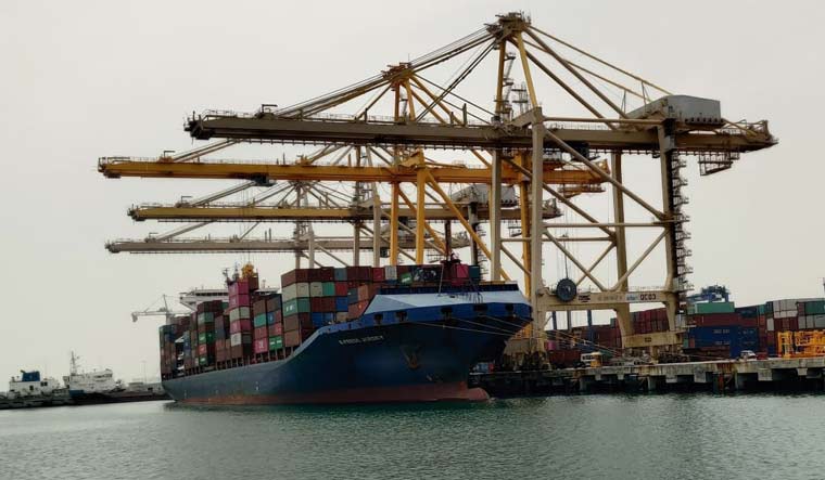 Representational image | Twitter handle of Adani Ports