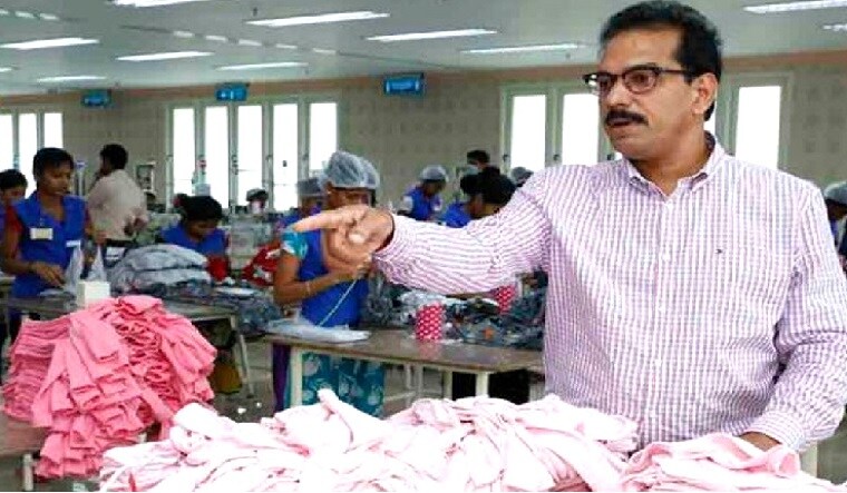 Kitex group chairman Sabu Jacob