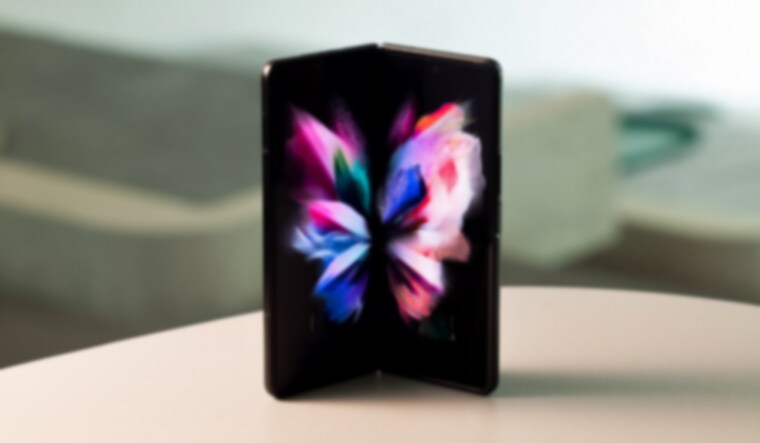 Samsung Electronics' foldable smartphone Galaxy Z Fold3 | Reuters