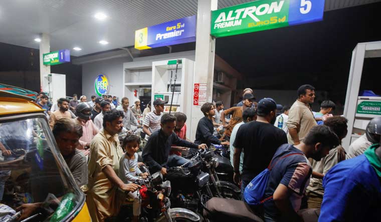pakistan fuel pump reuters