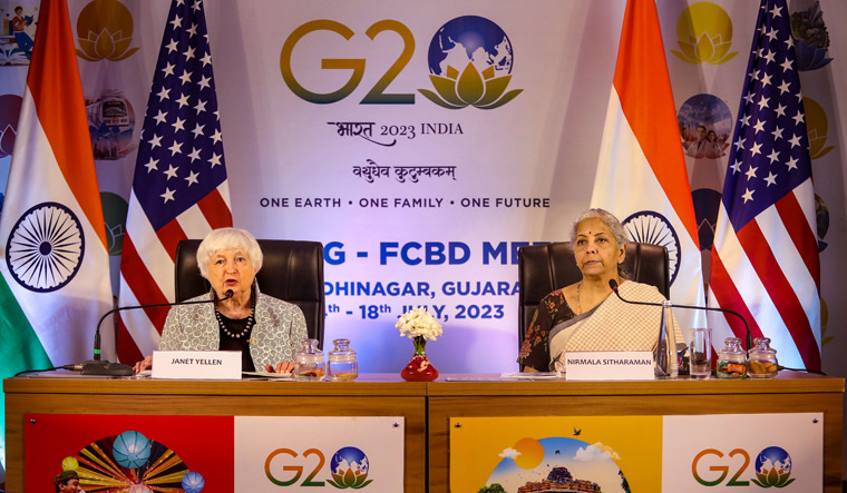 G20 finance ministers meet