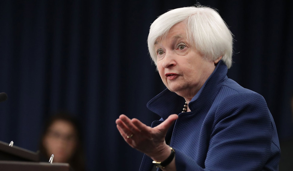 US-FEDERAL-RESERVE-CHAIR-JANET-YELLEN-HOLDS-NEWS-CONFERENCE