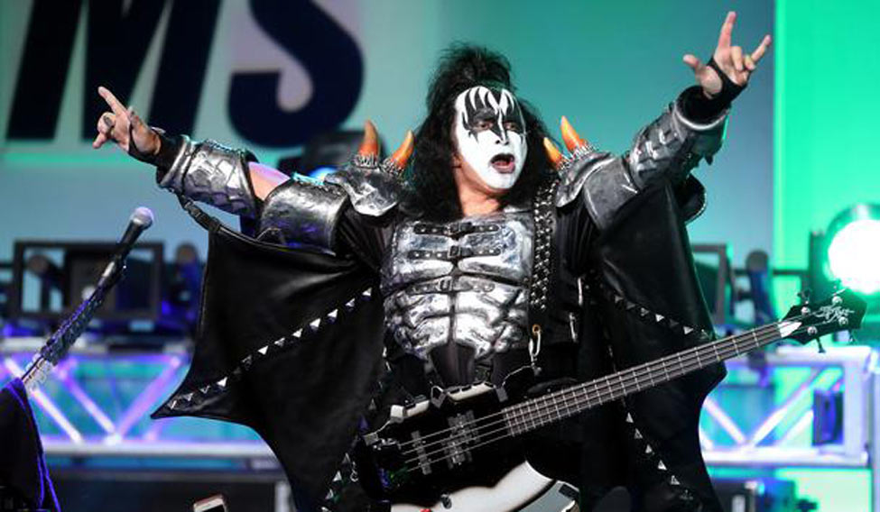 Kiss Bassist Gene Simmons Eyes Trademark On Rock On Gesture 
