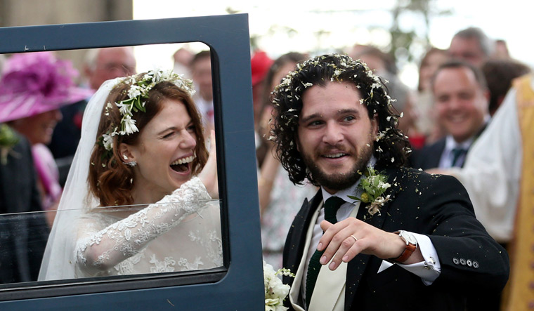'Game of Thrones' stars Kit Harington and Rose Leslie tie the knot