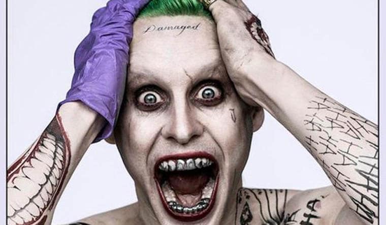 Jared Leto as joker in 'Suicide Squad'