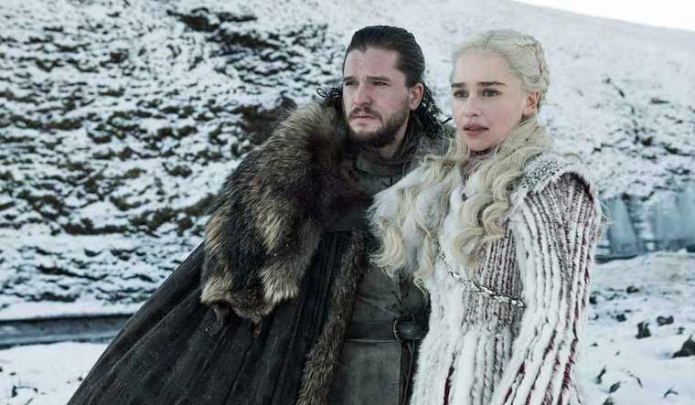 Kit Harrington and Emilia Clarke in Game of Thrones | Imdb