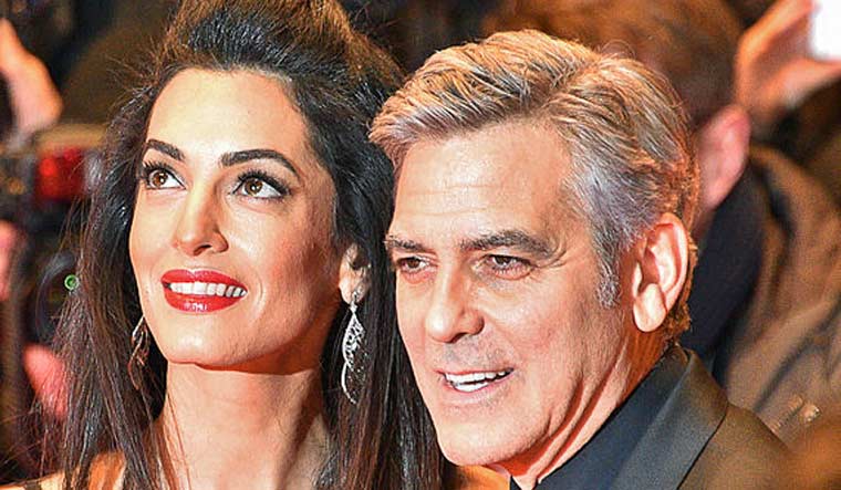 George and Amal Clooney | Wikimedia Commons