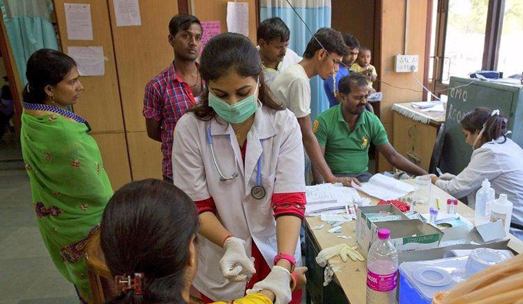 Experts say unless there's an increase in the health budget, all well-meaning schemes and ambitious goals will remain a pipe-dream | PTI