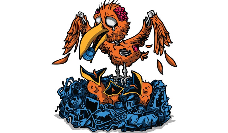 Bird-nest-Polluted-world-air-pollution-shut