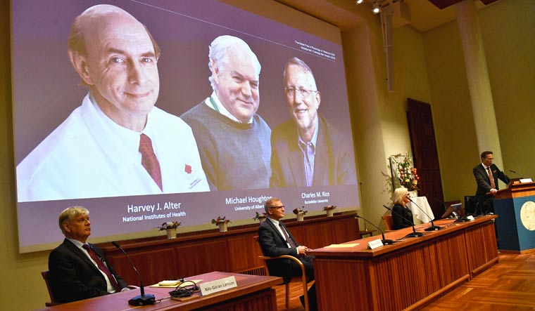 Nobel Prize for Medicine awarded for Hepatitis C discovery