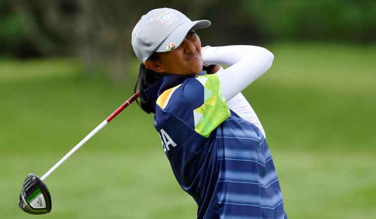 Golf: Aditi in medal hunt in Tokyo Olympics with blemish-free second round  - The Week
