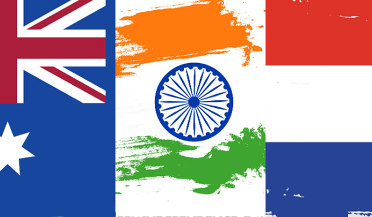 Australia-India-Netherlands-flags