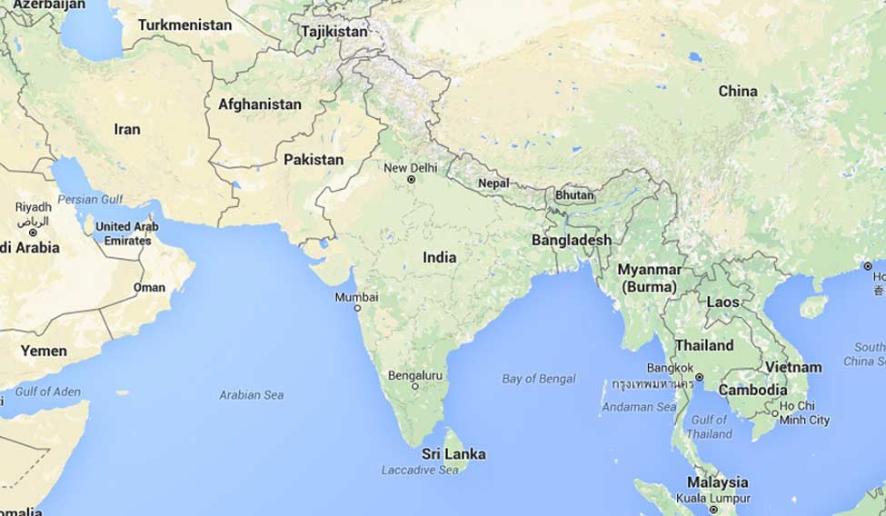 India-Google-Map