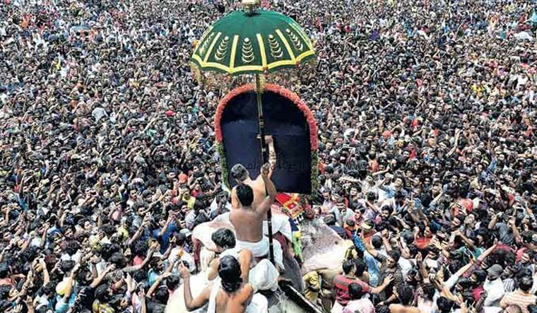 Despite being a Hindu religious festival, the pooram is famous for its secular nature