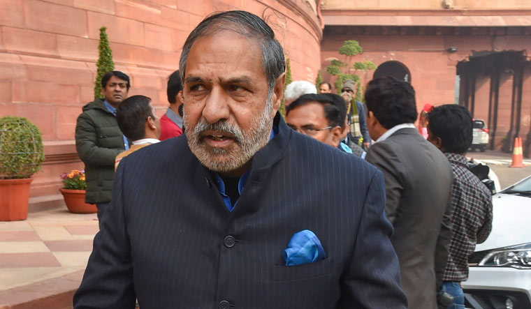Congress leader Anand Sharma during the ongoing Winter Session of Parliament, in New Delhi | PTI