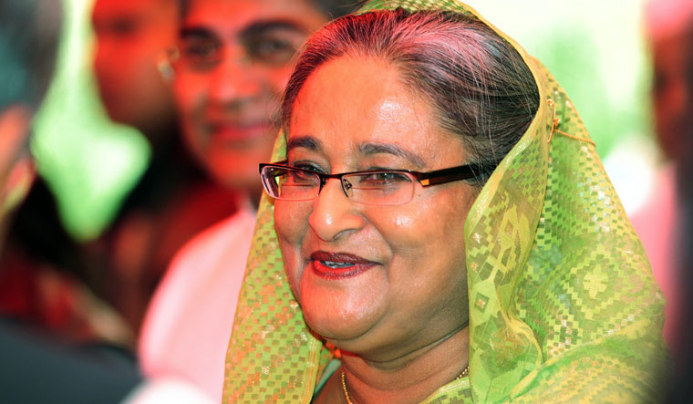 [File] Bangladesh Prime Minister Sheikh Hasina | Salil Bera