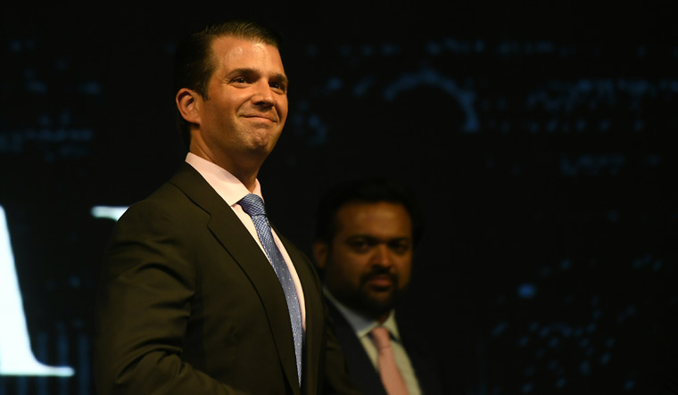 US President Donald Trump's son during an event in Kolkata | PTI
