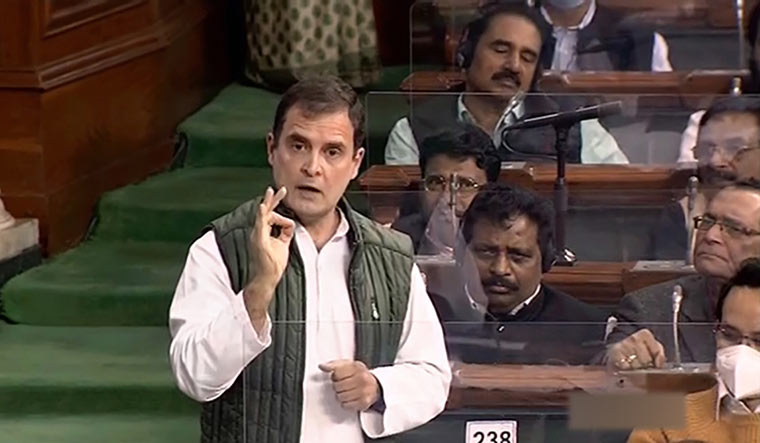 Congress MP Rahul Gandhi speaks in Lok Sabha | PTI